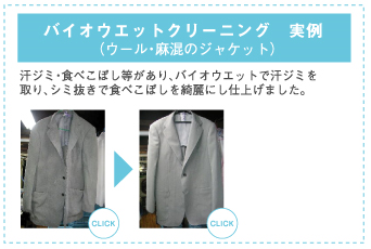 バイオウェットクリーニング