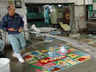 カーペットの丸洗い