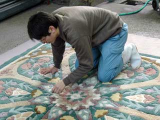 カーペットのチェック